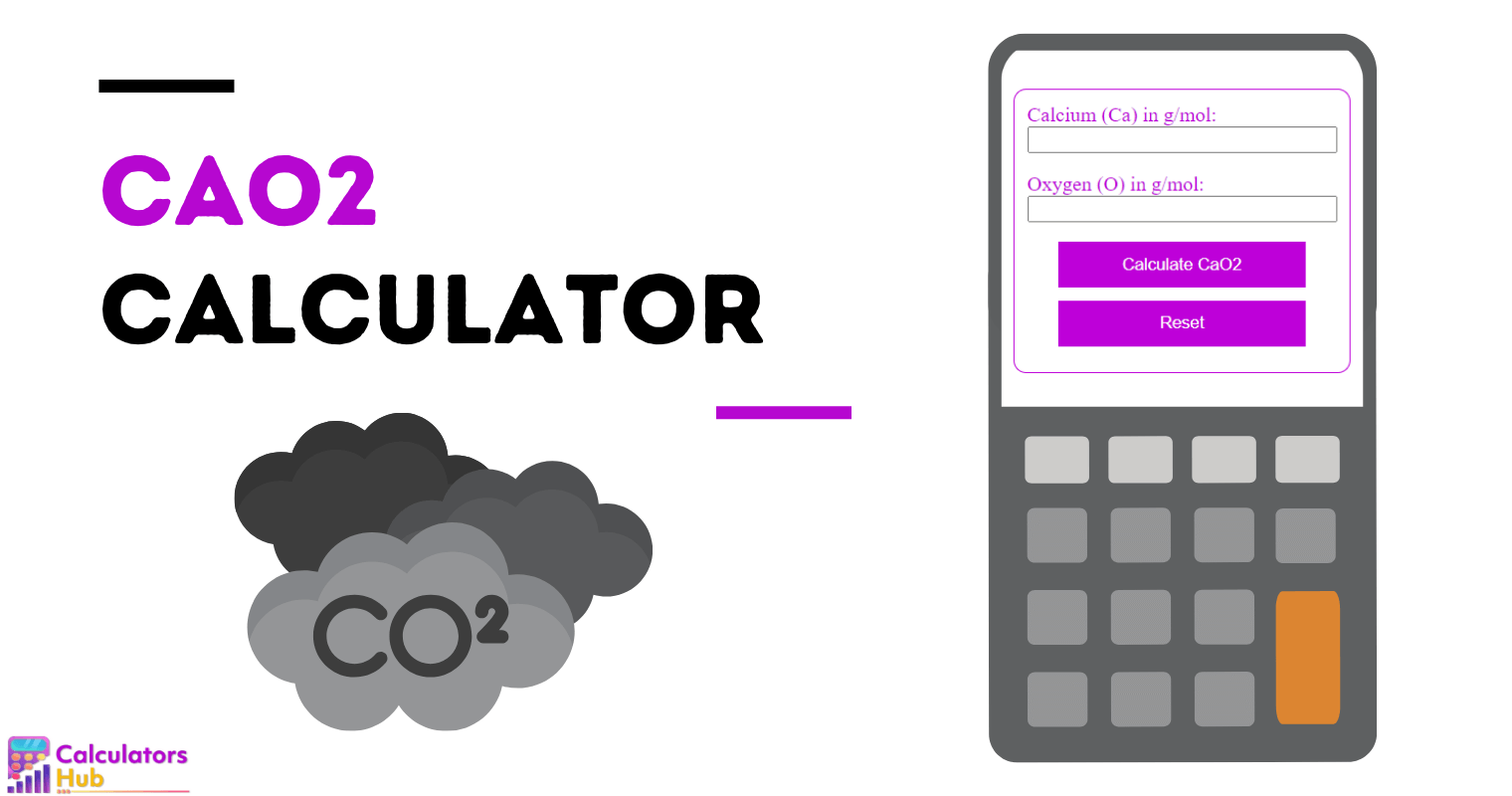 CaO2 Calculator