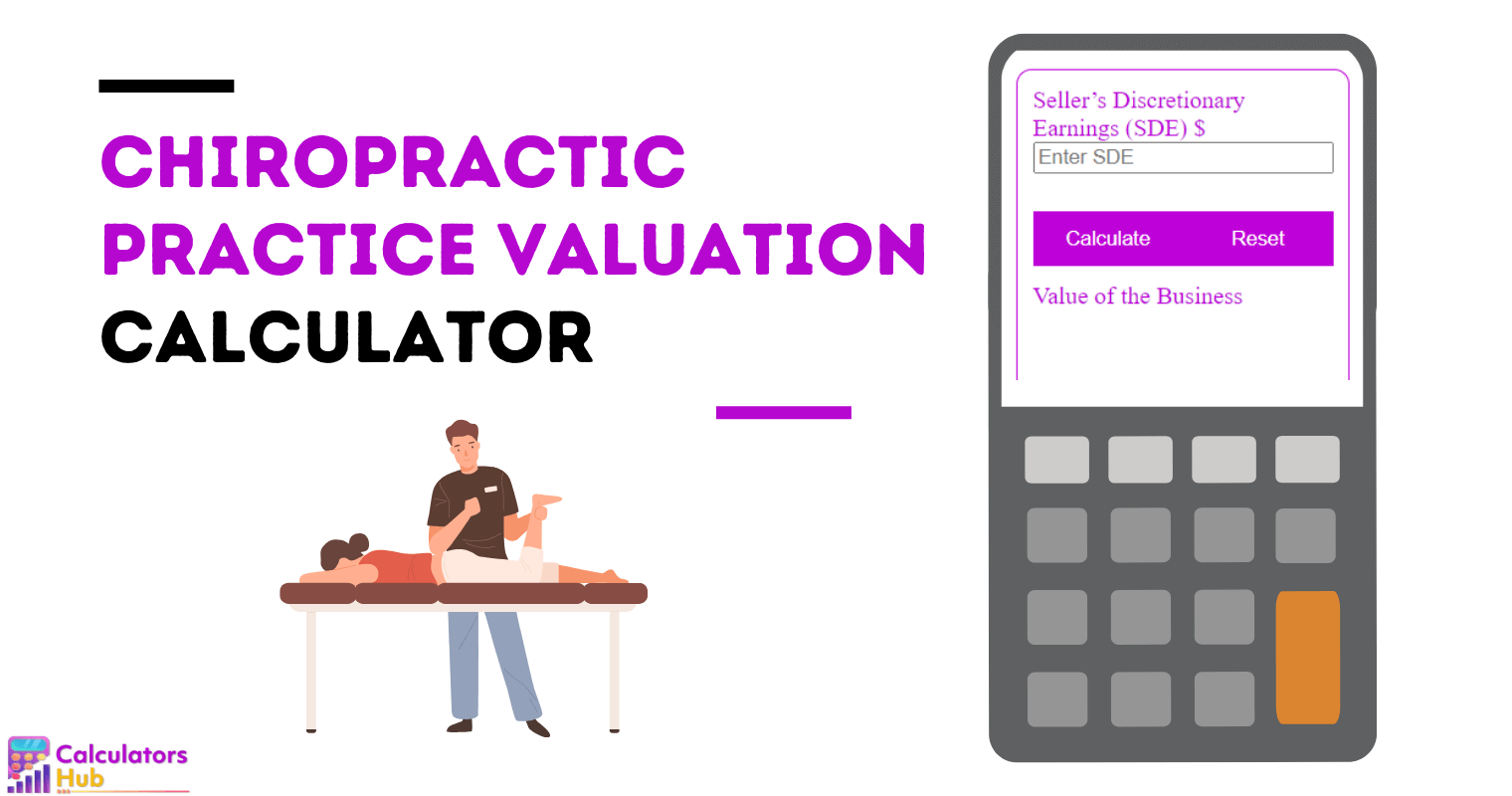 Chiropractic Practice Valuation Calculator