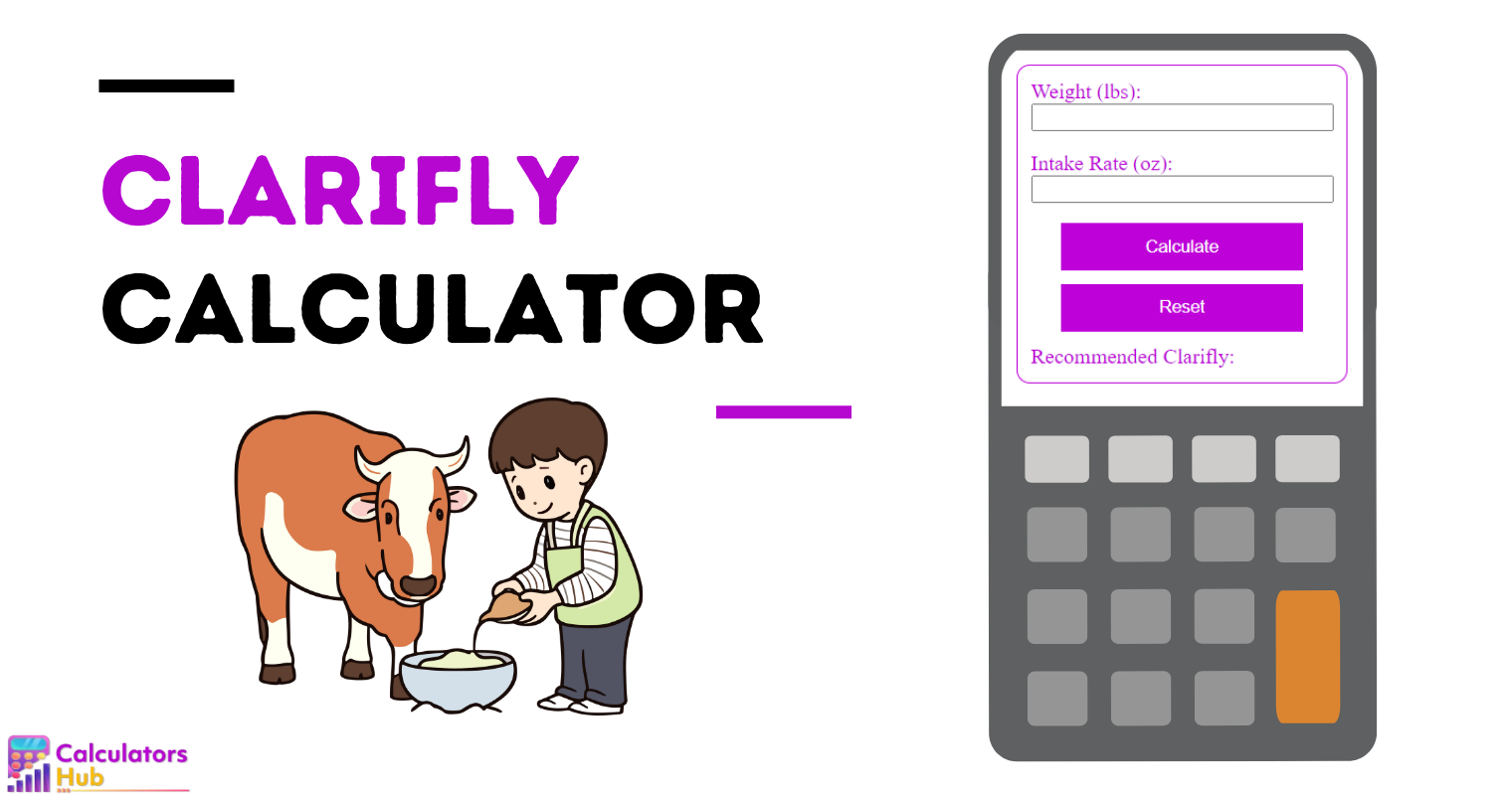 Clarifly Calculator