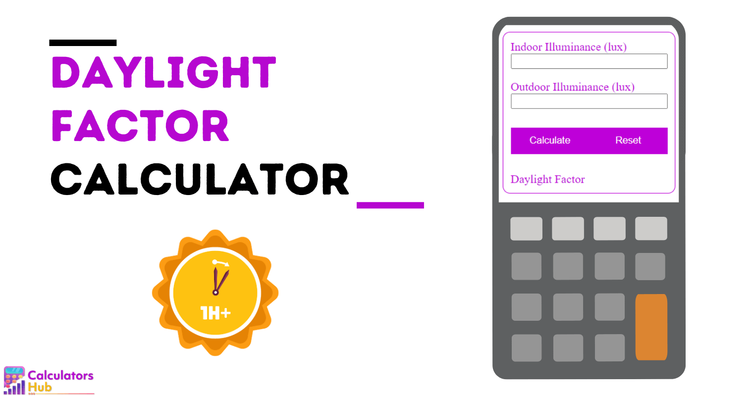 Daylight Factor Calculator