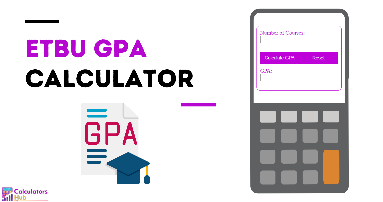 ETBU GPA Calculator