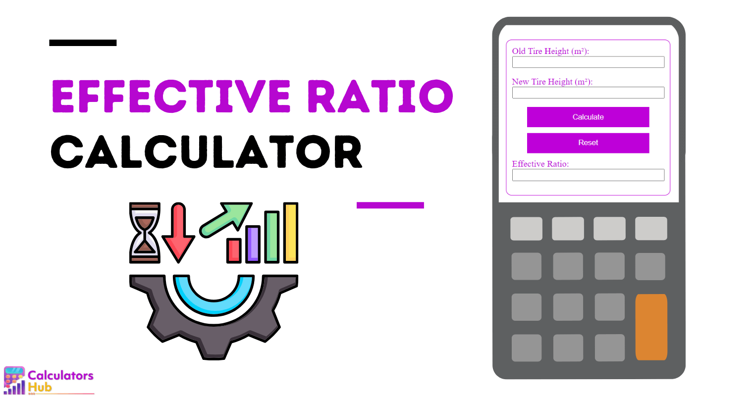 Effective Ratio Calculator Online