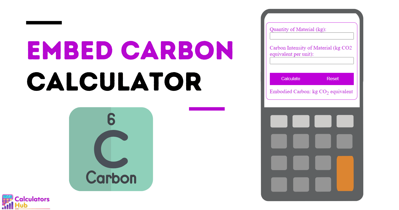 Embed Carbon Calculator