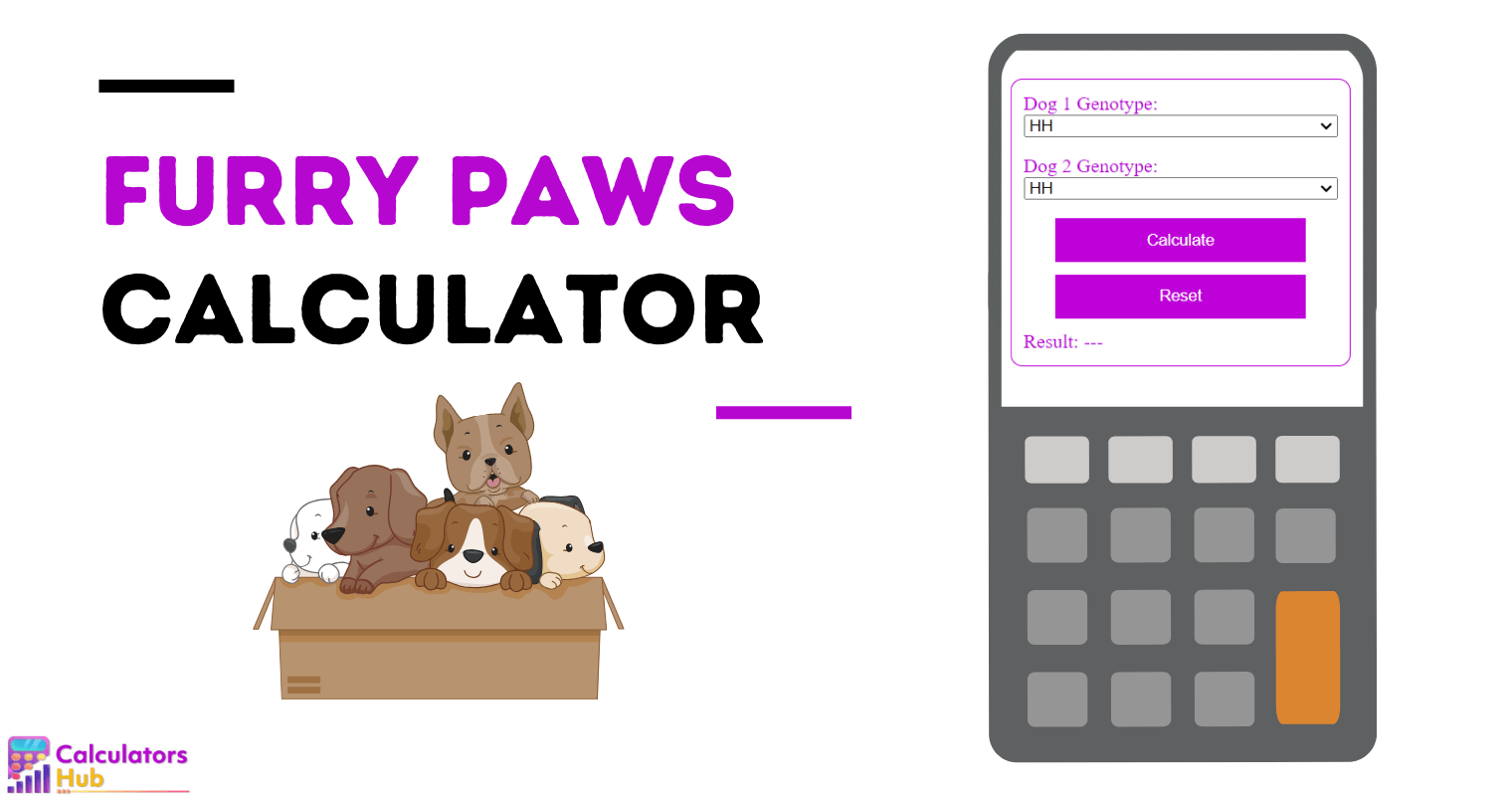 Furry Paws Calculator