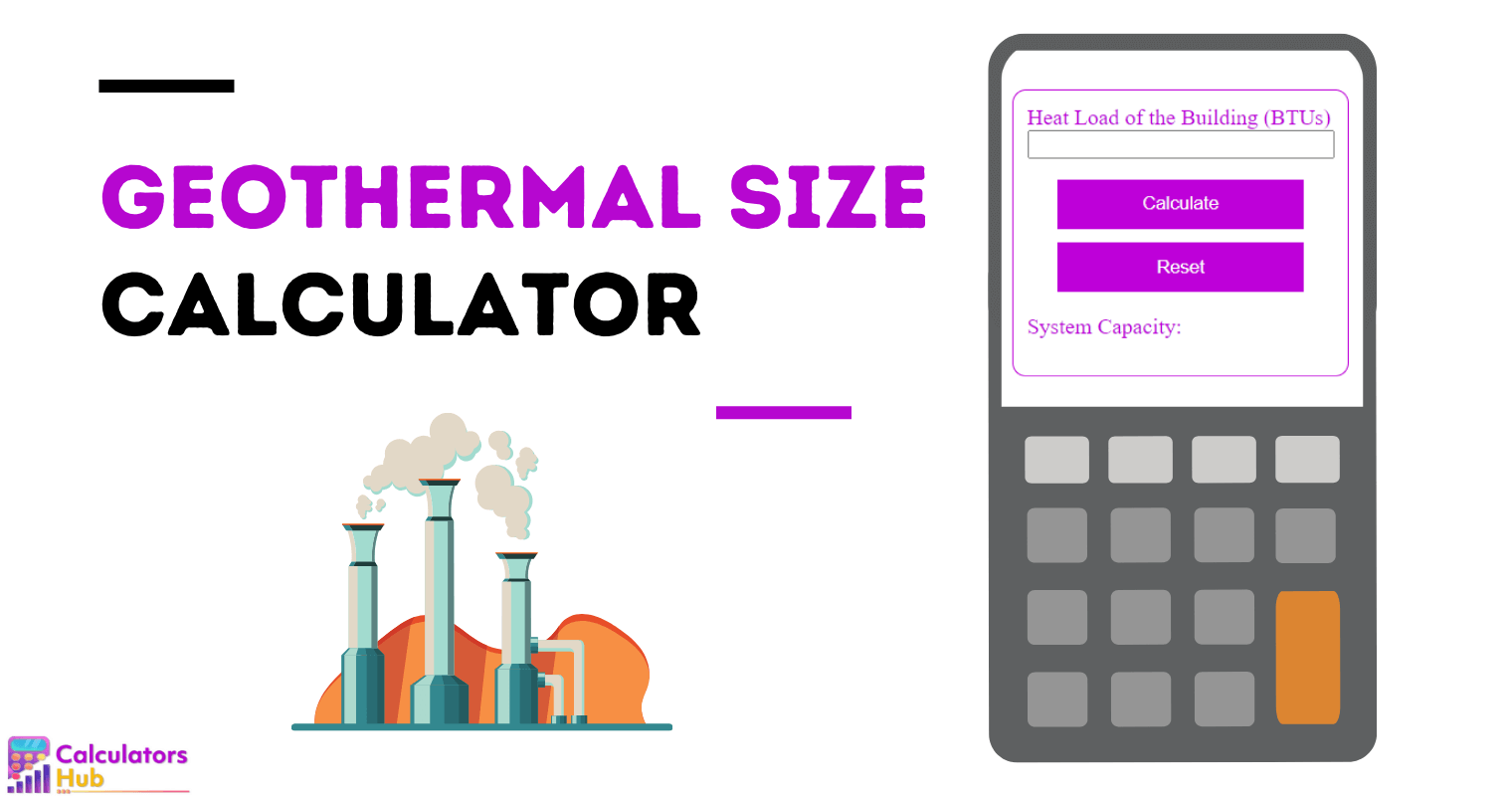 Geothermal Size Calculator