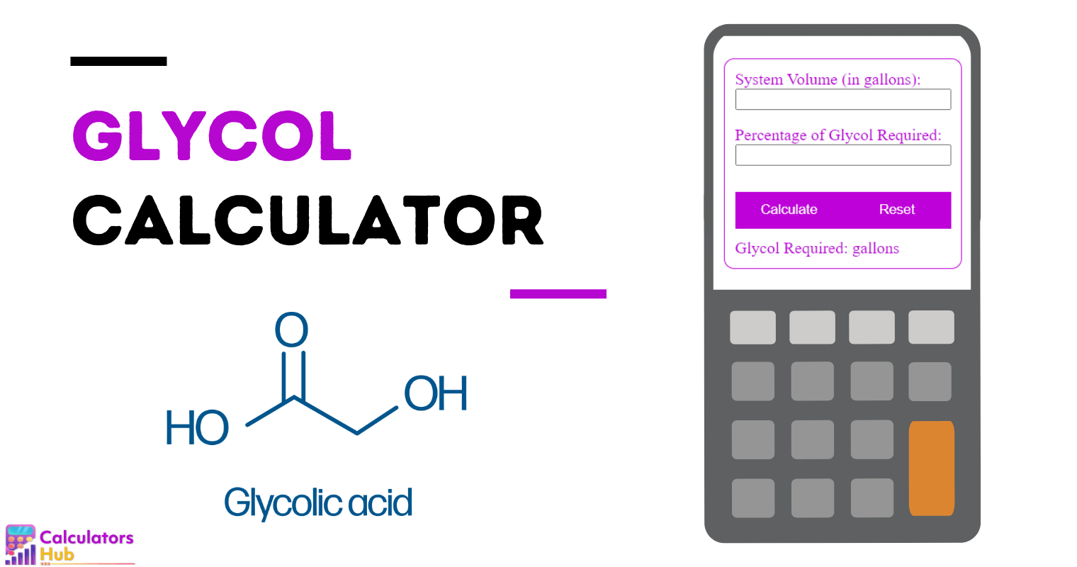 Glycol Calculator