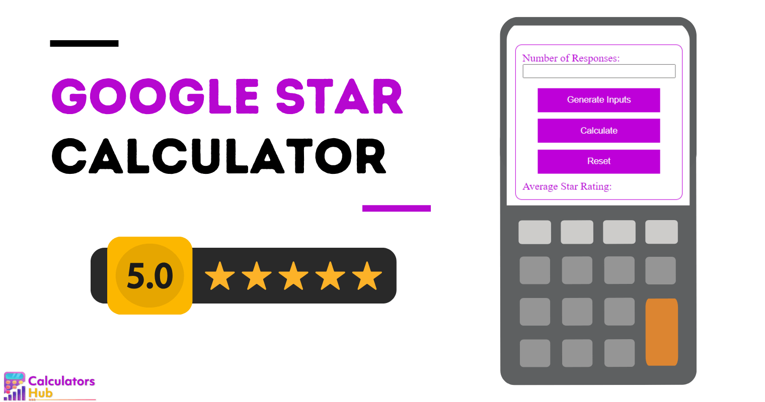 Google Star Calculator