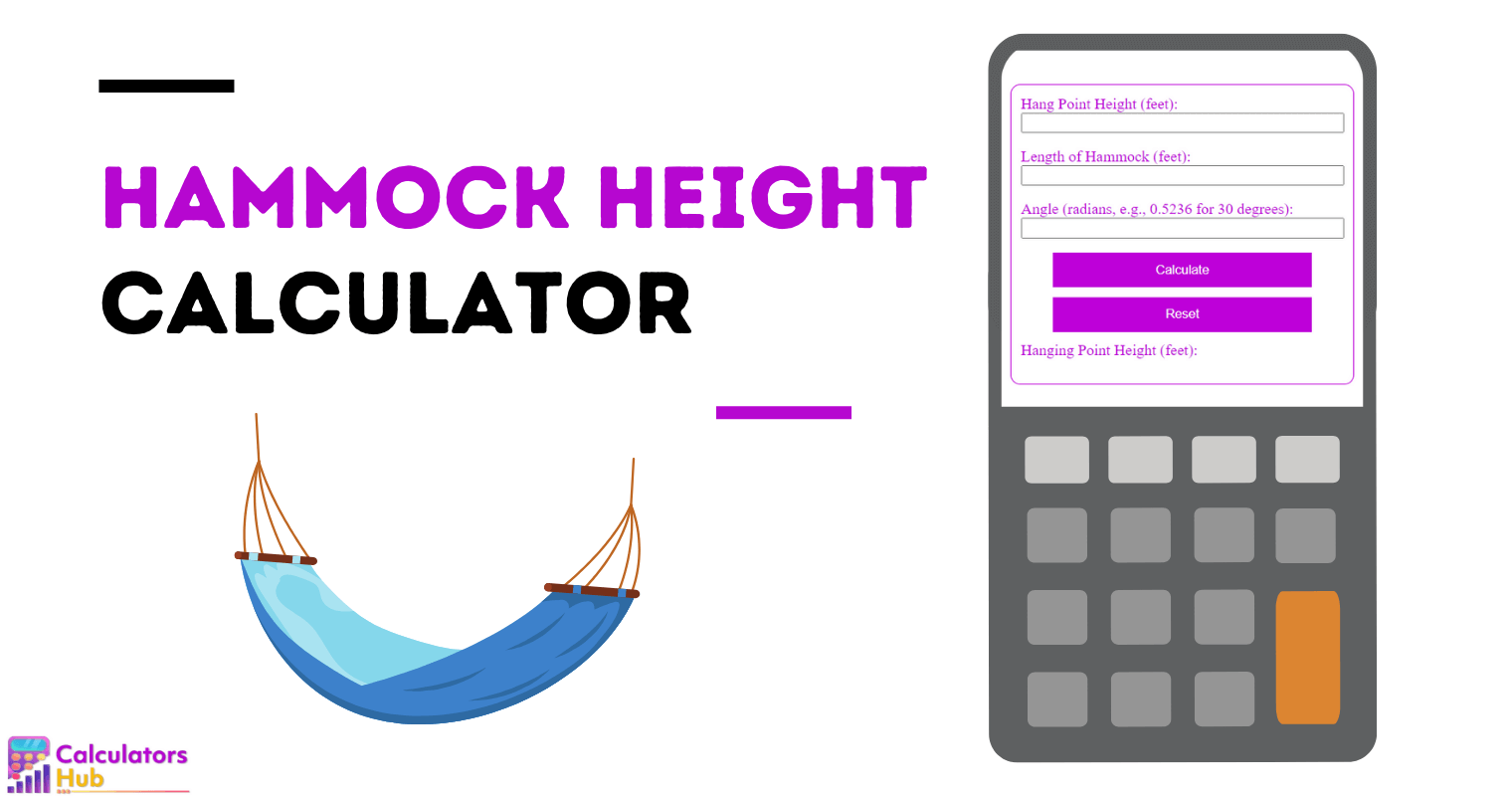 Hammock Height Calculator