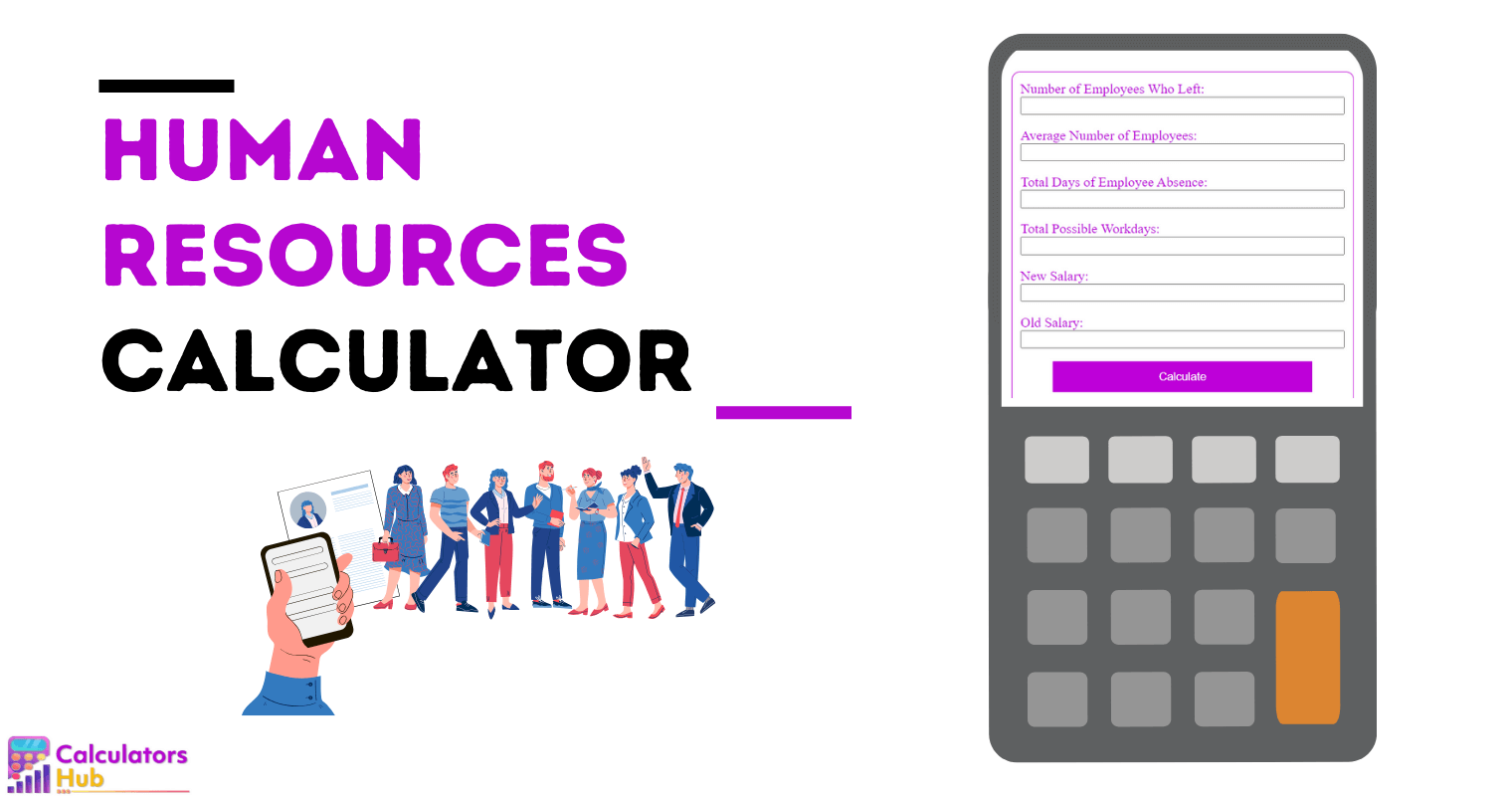 Calculateur de ressources humaines
