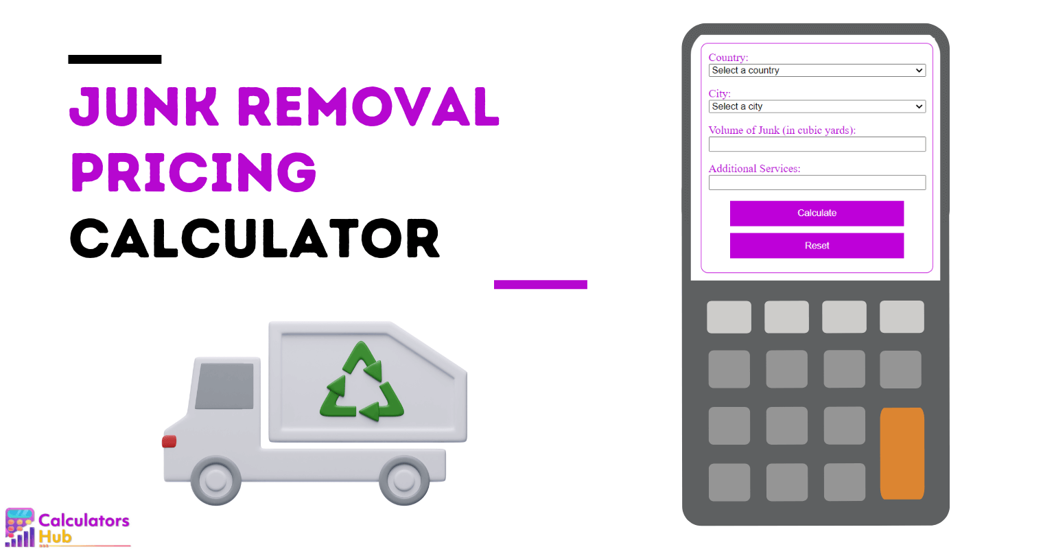 Junk Removal Pricing Calculator