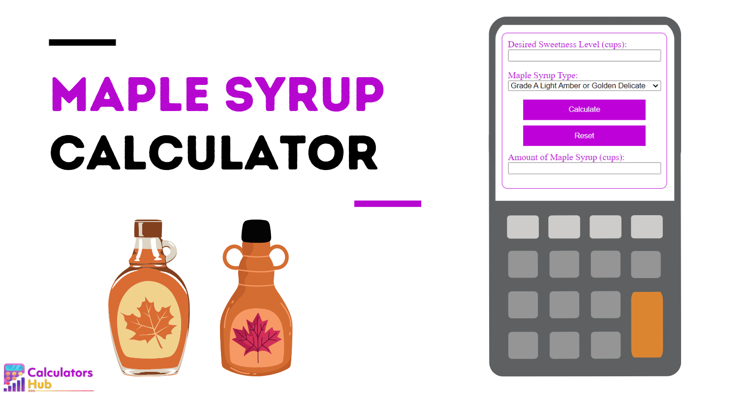Maple Syrup Calculator