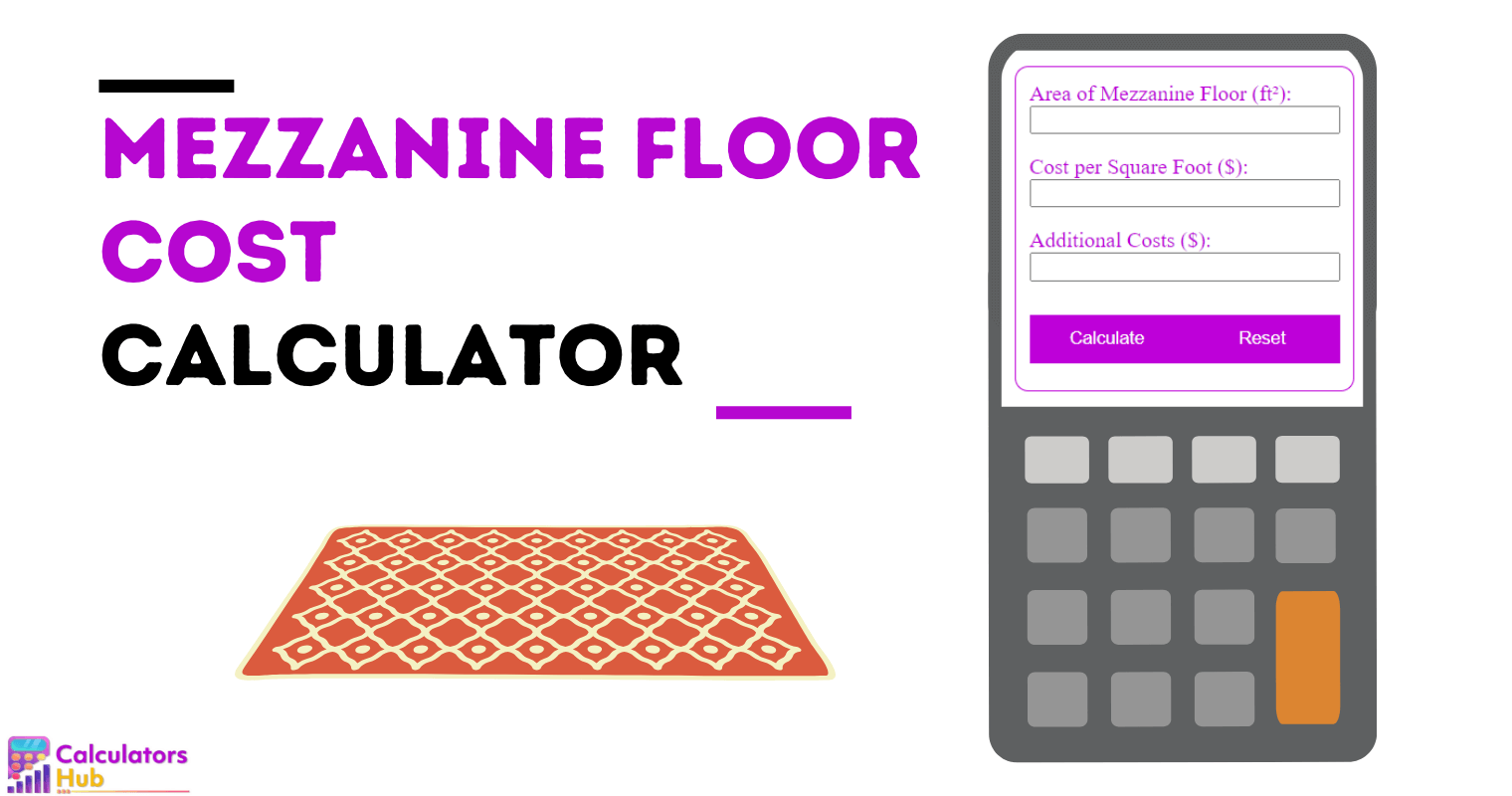 Mezzanine Floor Cost Calculator