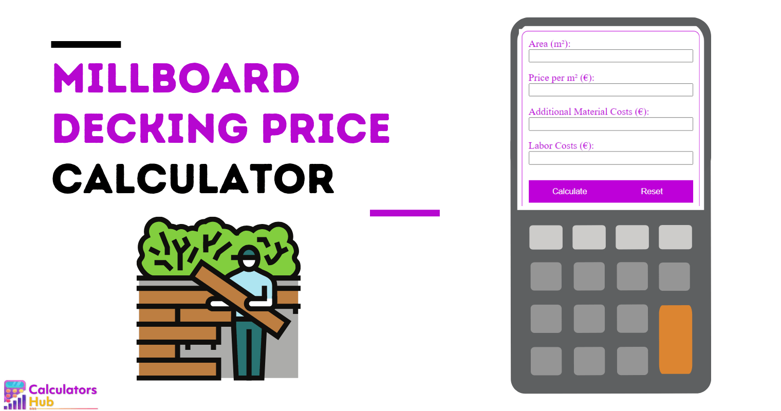 Millboard Decking Price Calculator