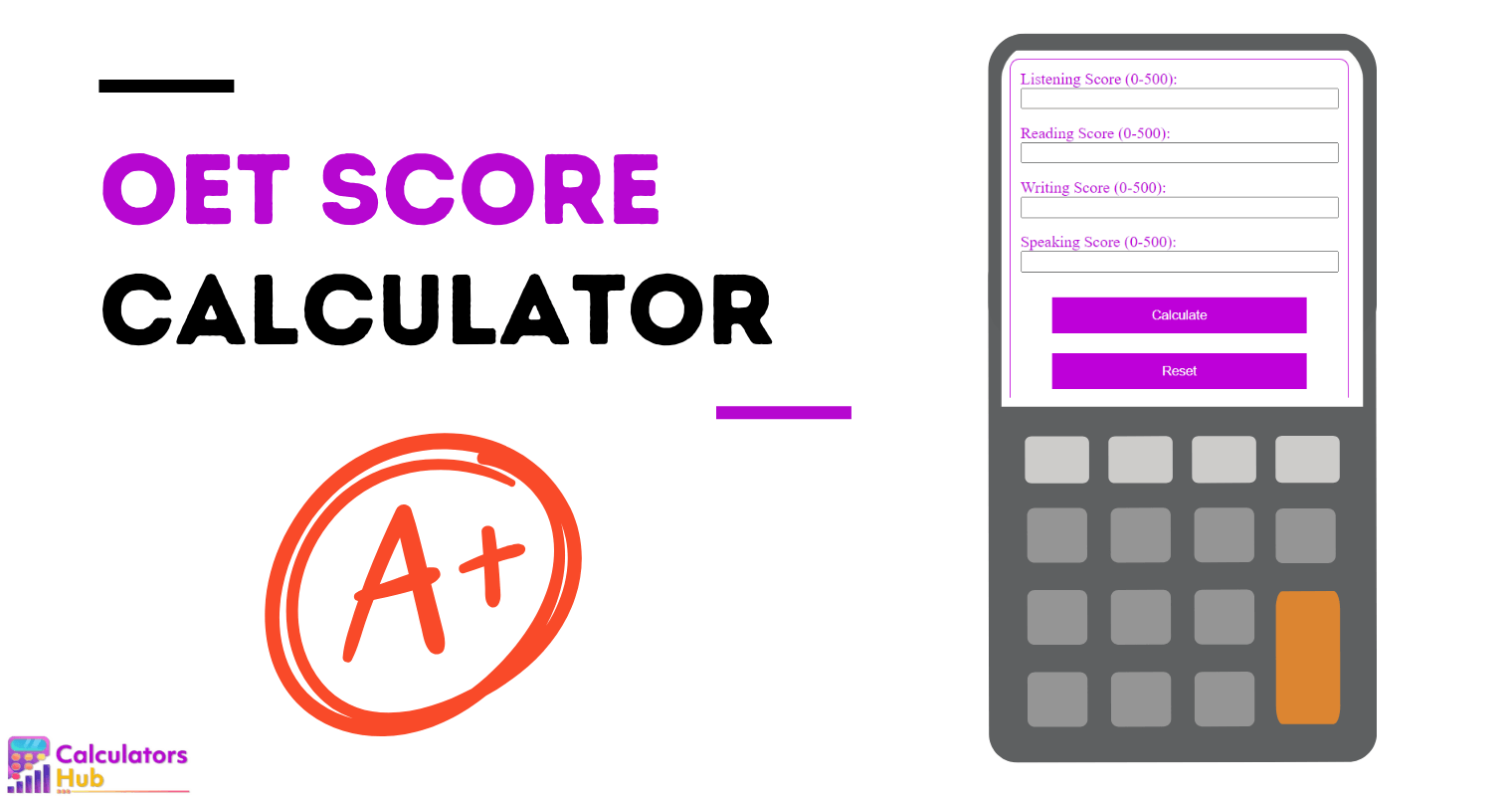OET Score Calculator