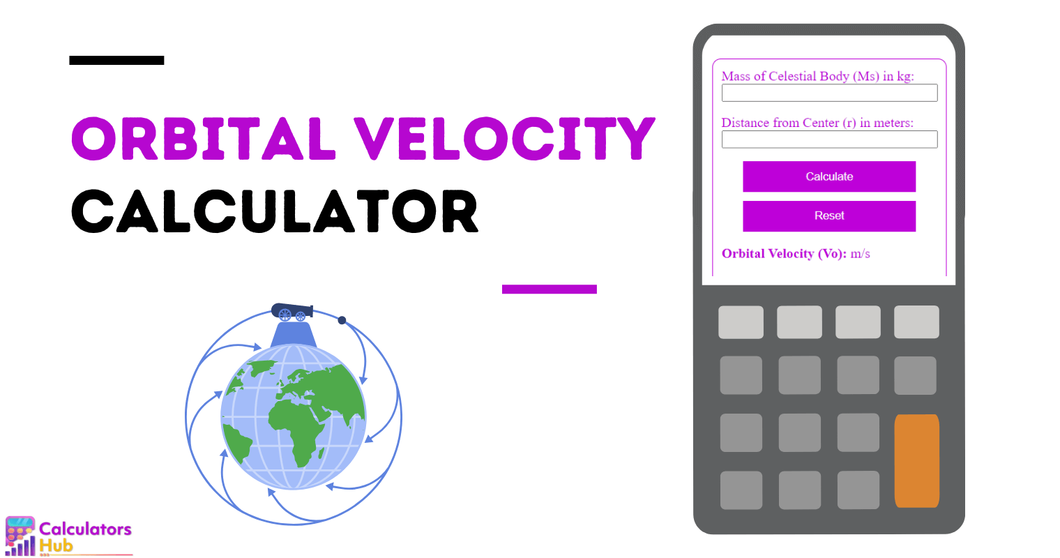 Orbital Velocity Calculator