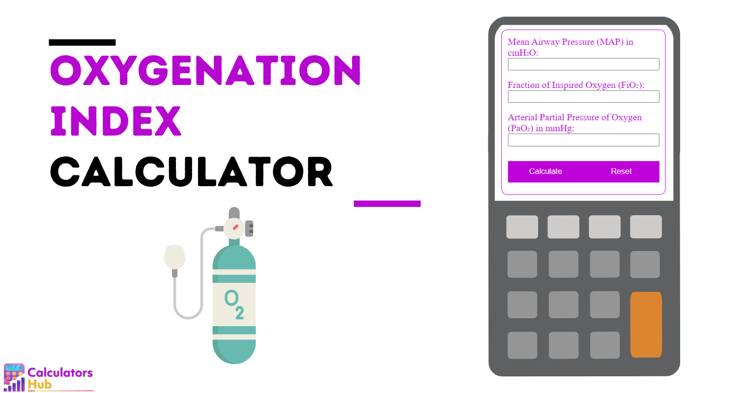 Oxygenation Index Calculator