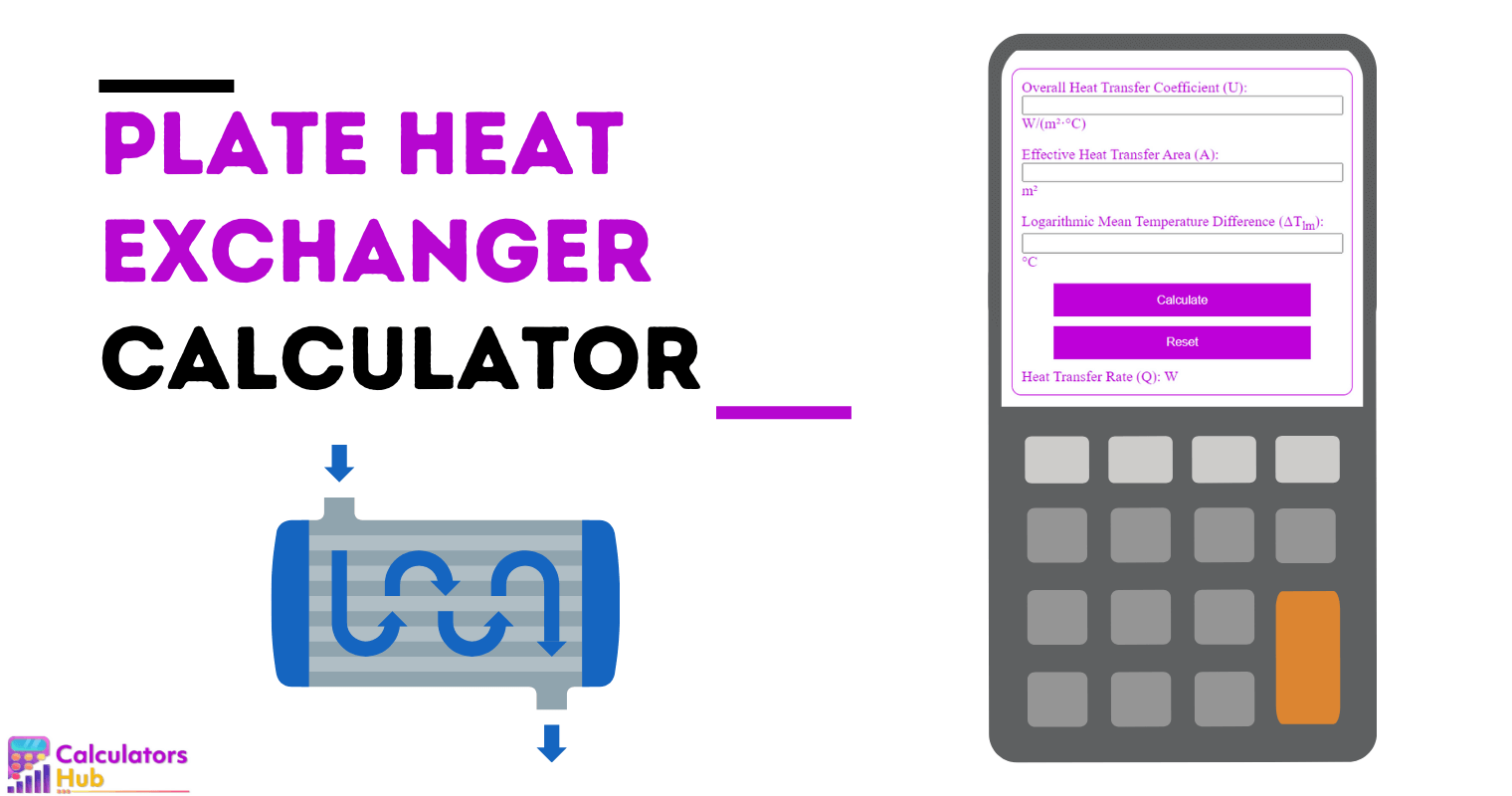 Plate Heat Exchanger Calculator