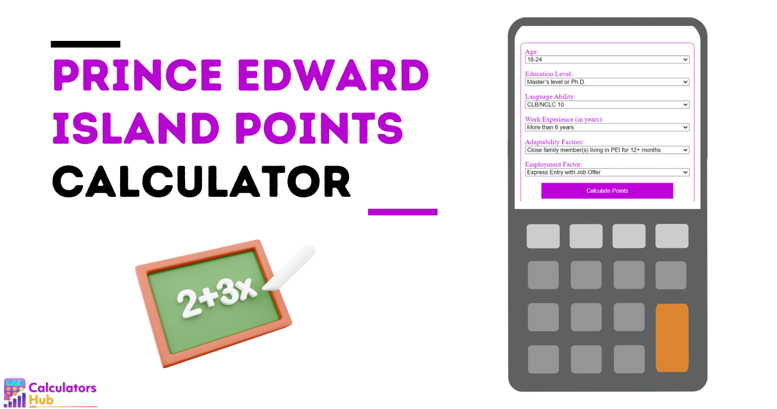 Prince Edward Island Points Calculator