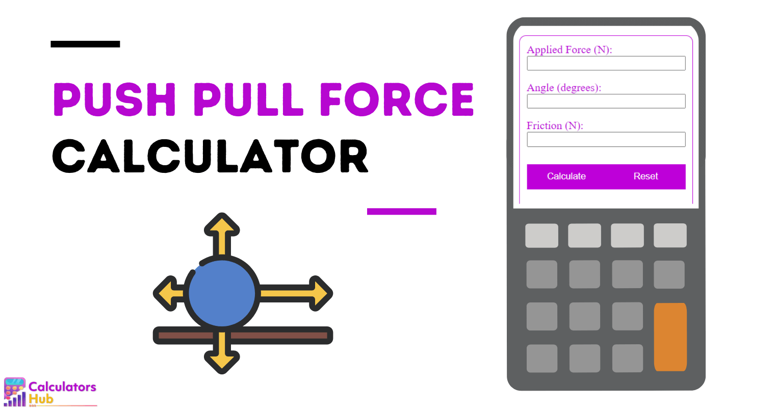 Push Pull Force Calculator