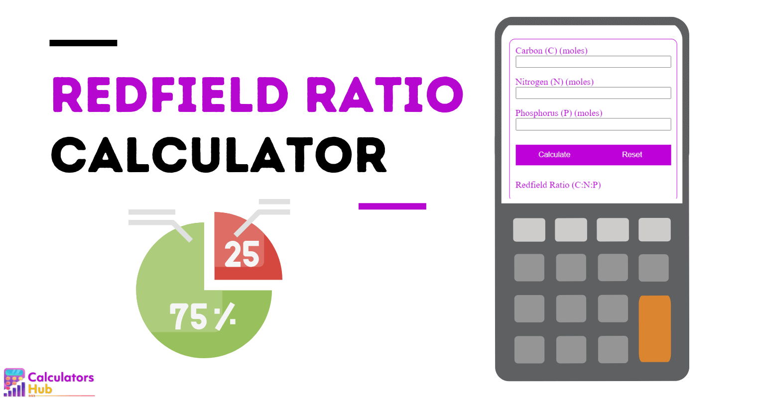 Redfield Ratio Calculator