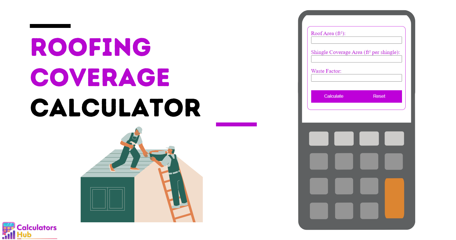 Roofing Coverage Calculator Online