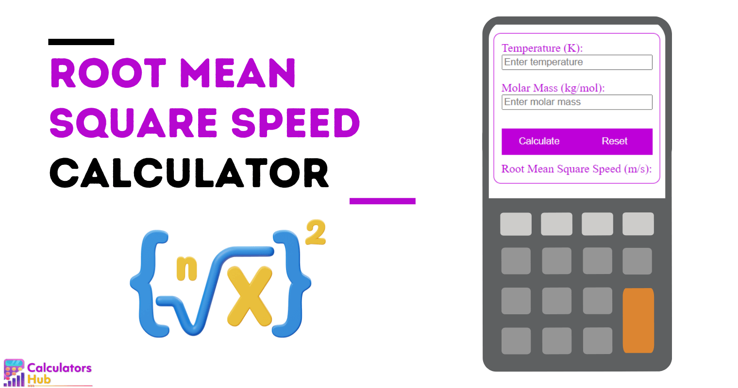 root-mean-square-speed-calculator-online