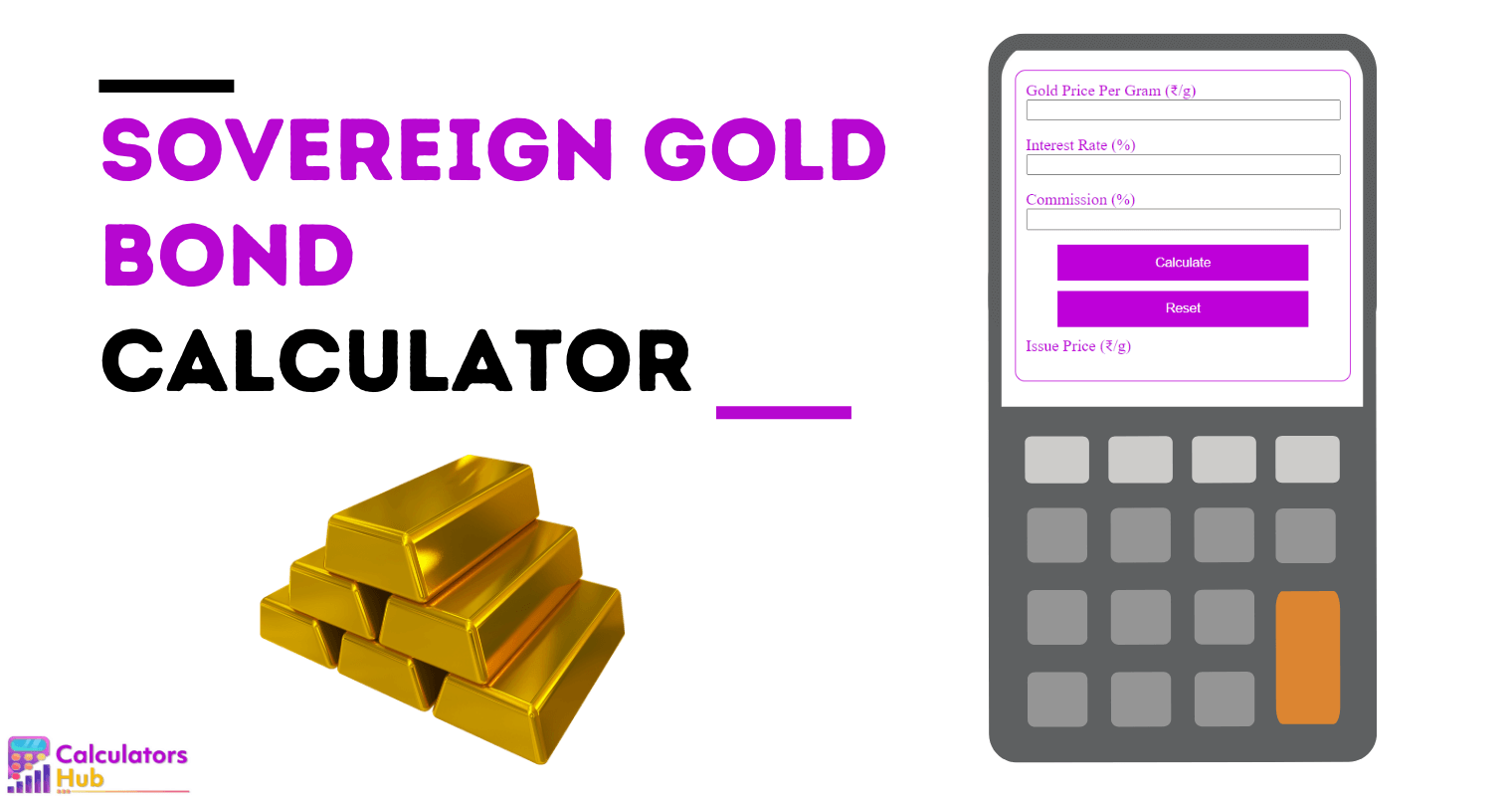 Sovereign Gold Bond Calculator