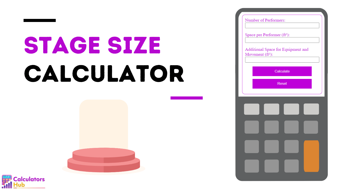 Stage Size Calculator