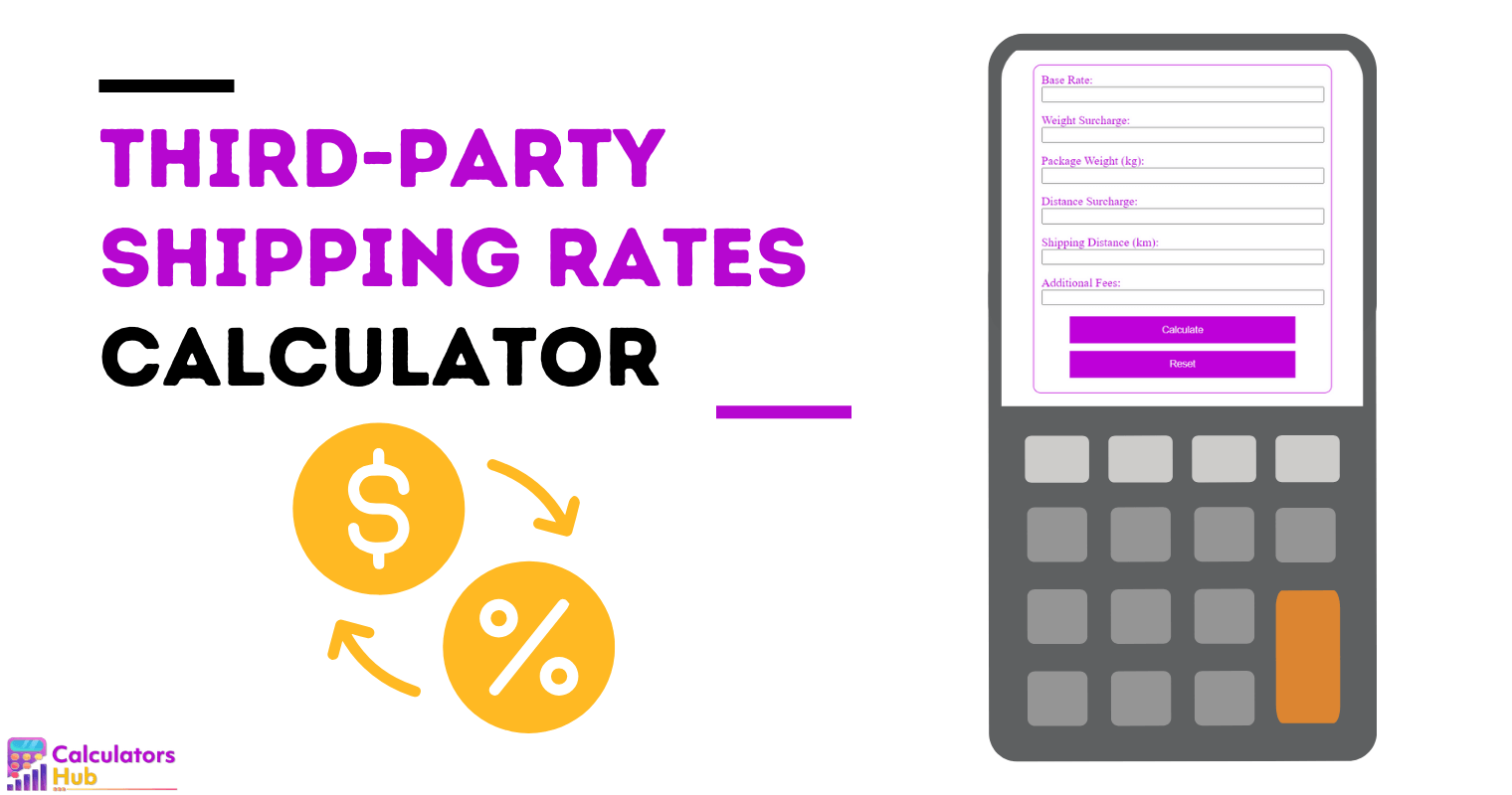 Third-Party Shipping Rates Calculator