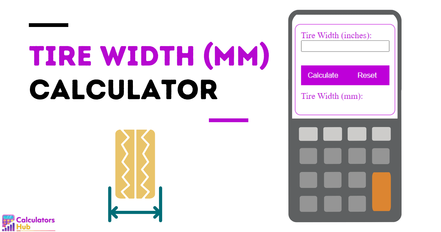 Tire Width (mm) Calculator