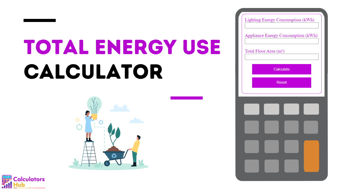 Total Energy Use Calculator Online