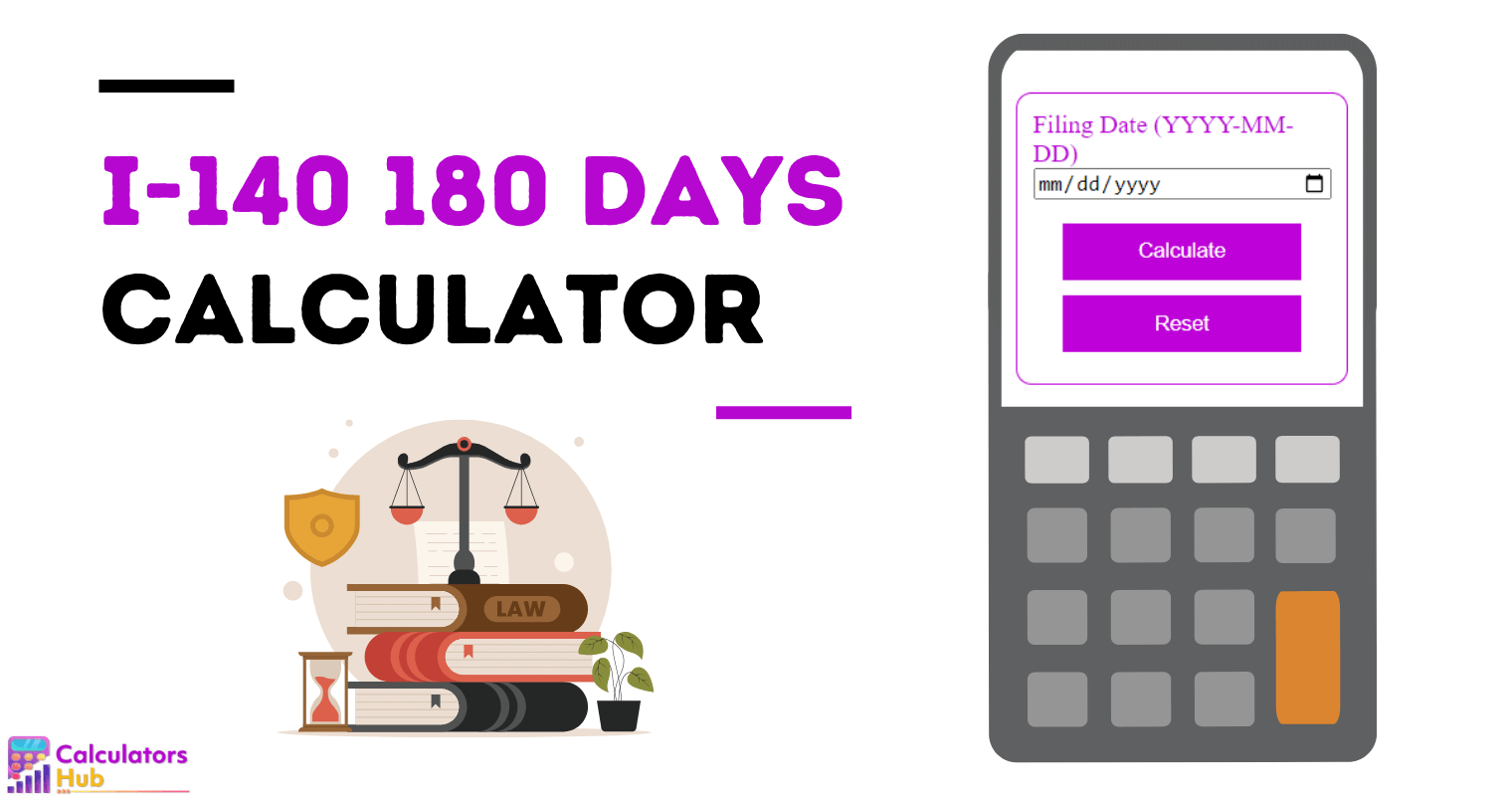 i-140 180 Days Calculator