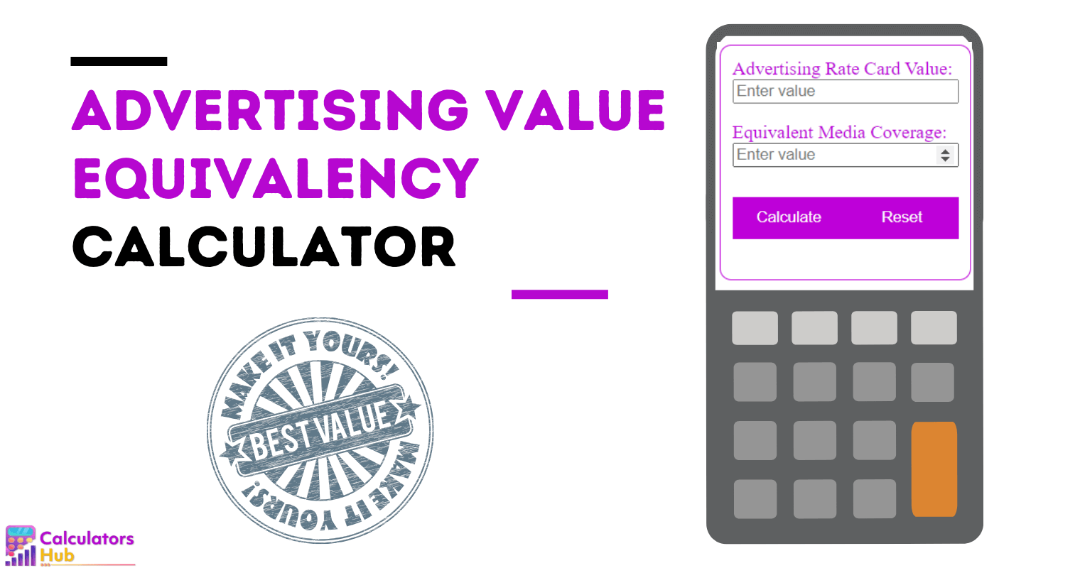 Advertising Value Equivalency Calculator