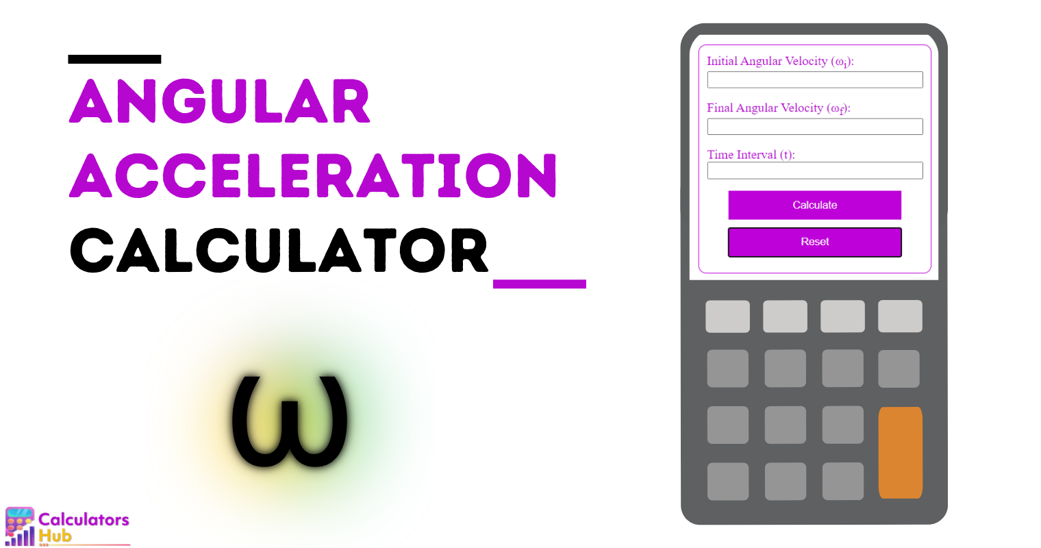 Angular Acceleration Calculator