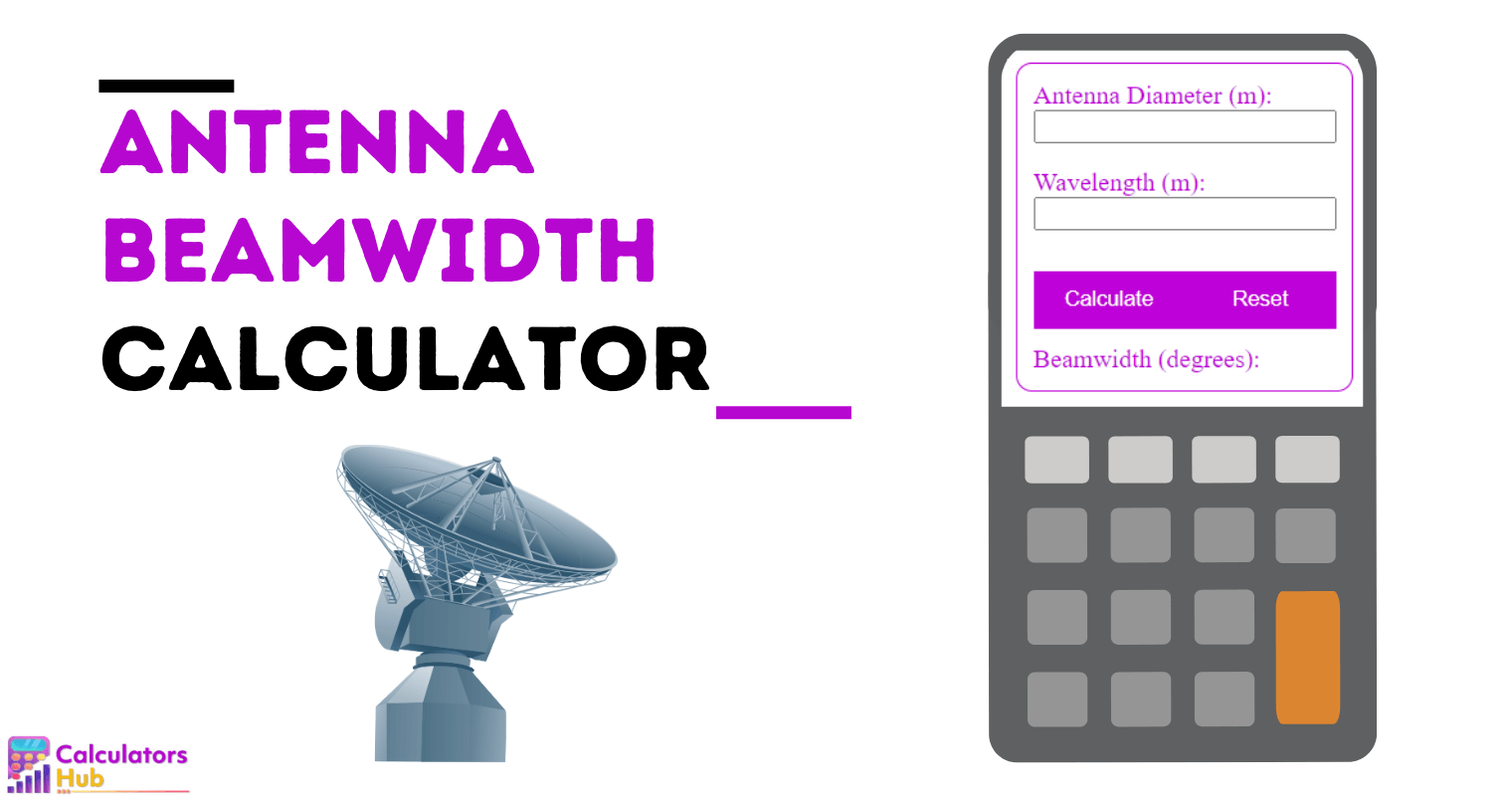 Antenna Beamwidth Calculator