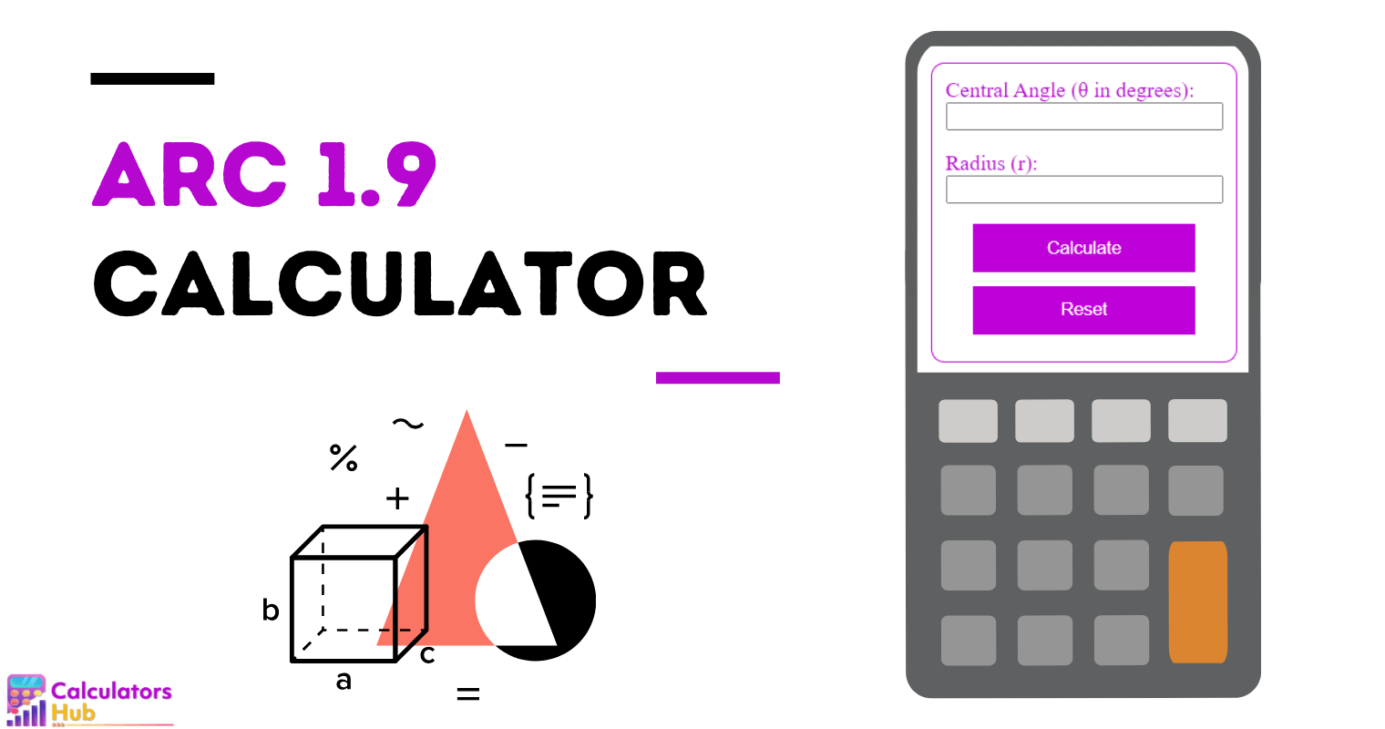 Arc 1.9 Calculator