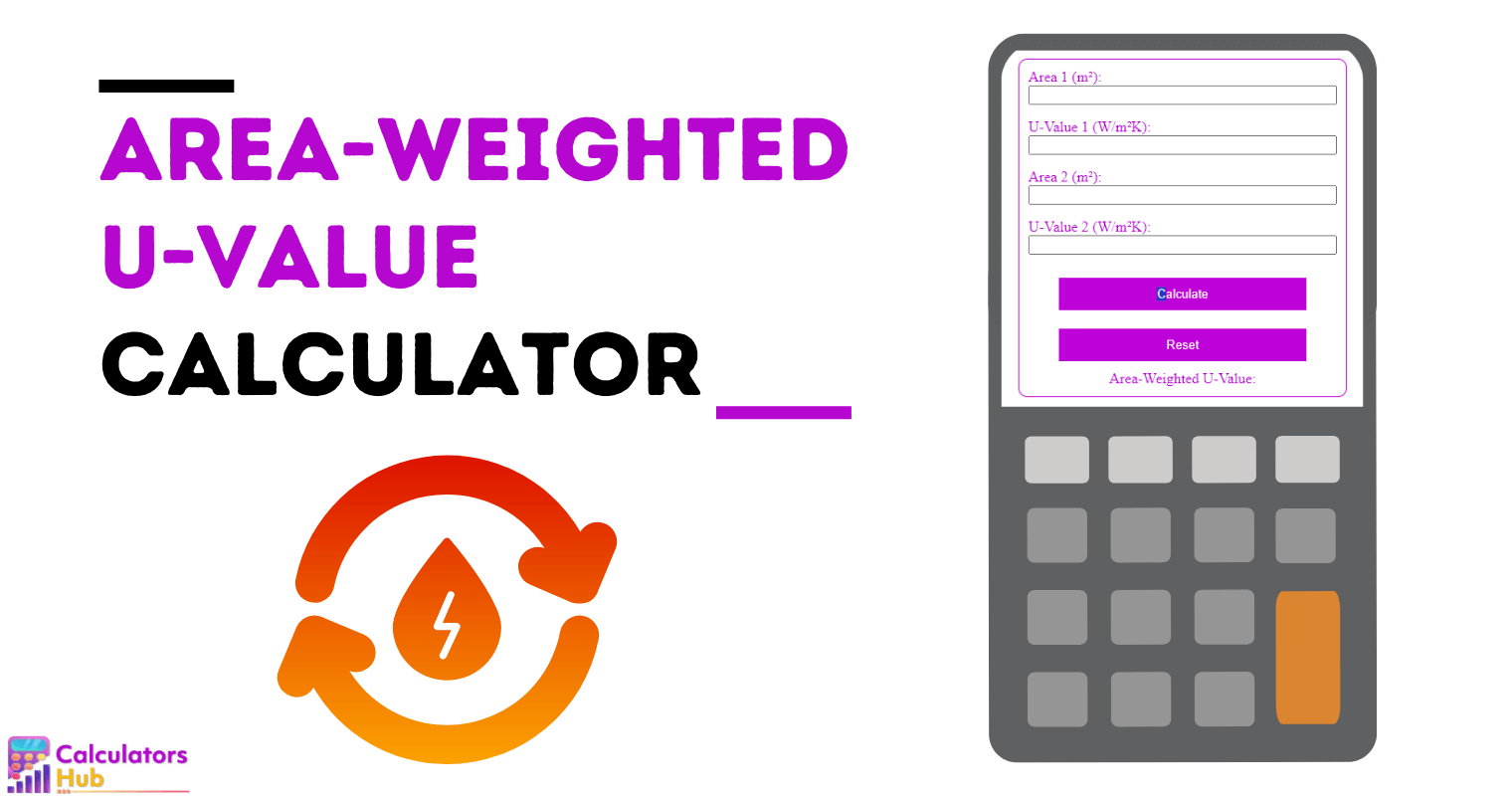 Area-Weighted U-Value Calculator