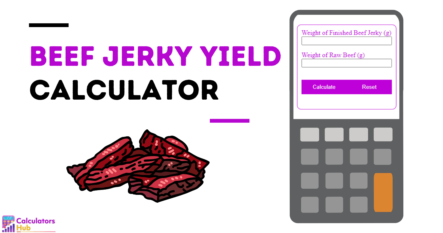 Beef Jerky Yield Calculator