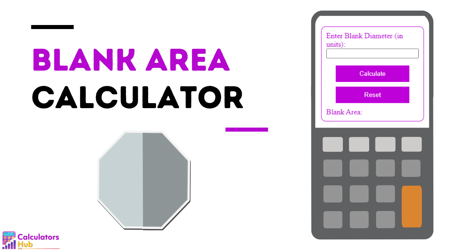 Blank Area Calculator