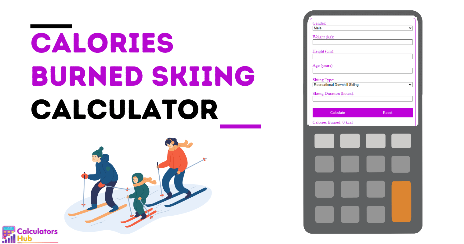 Calories Burned Skiing Calculator
