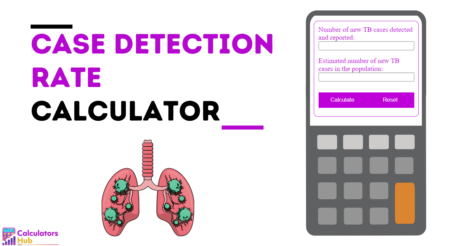 Case Detection Rate Calculator
