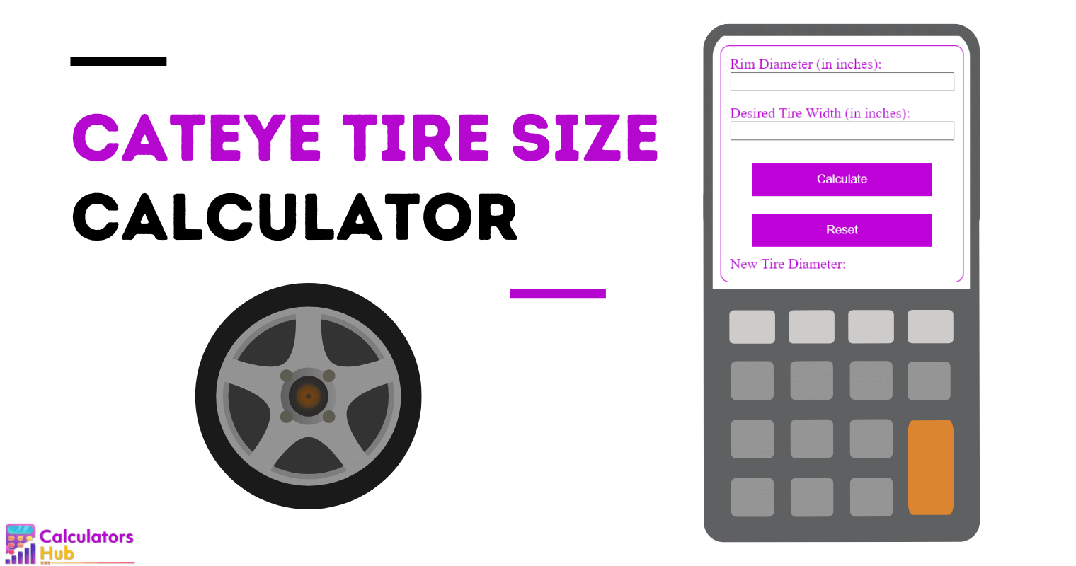 Cateye Tire Size Calculator