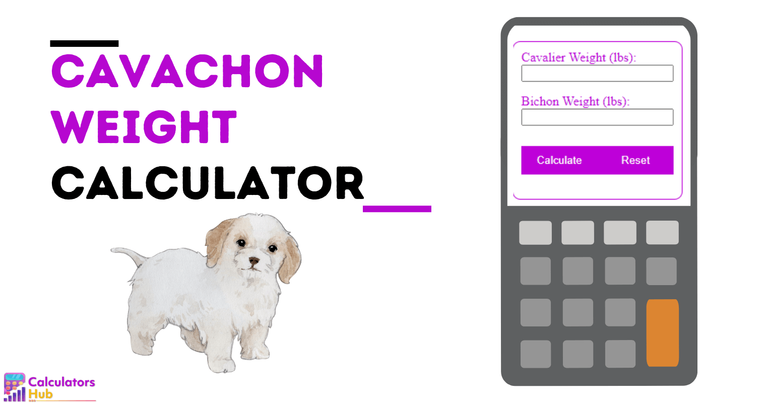 Cavachon Weight Calculator