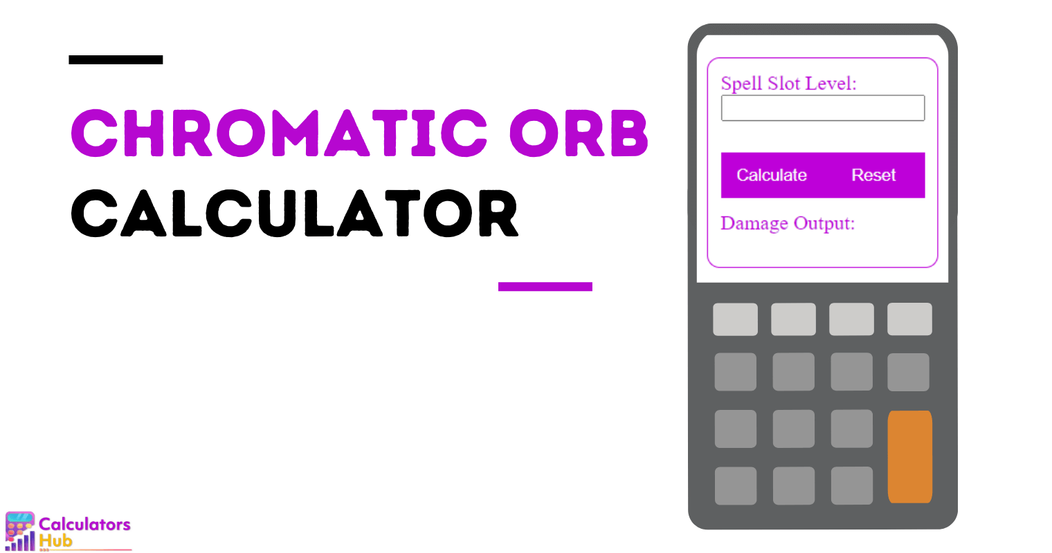 Chromatic Orb Calculator