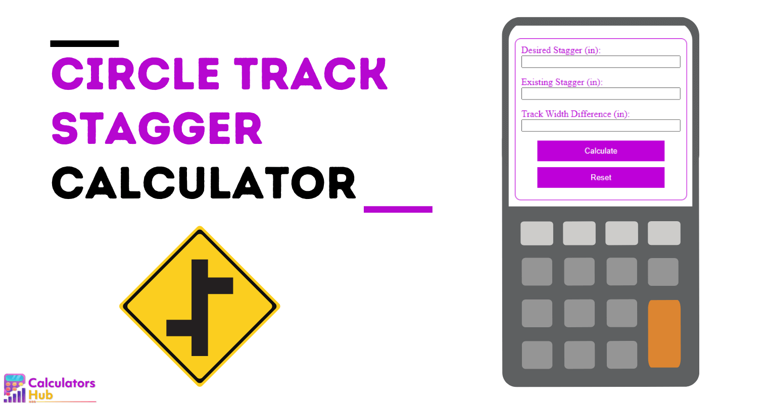 Circle Track Stagger Calculator