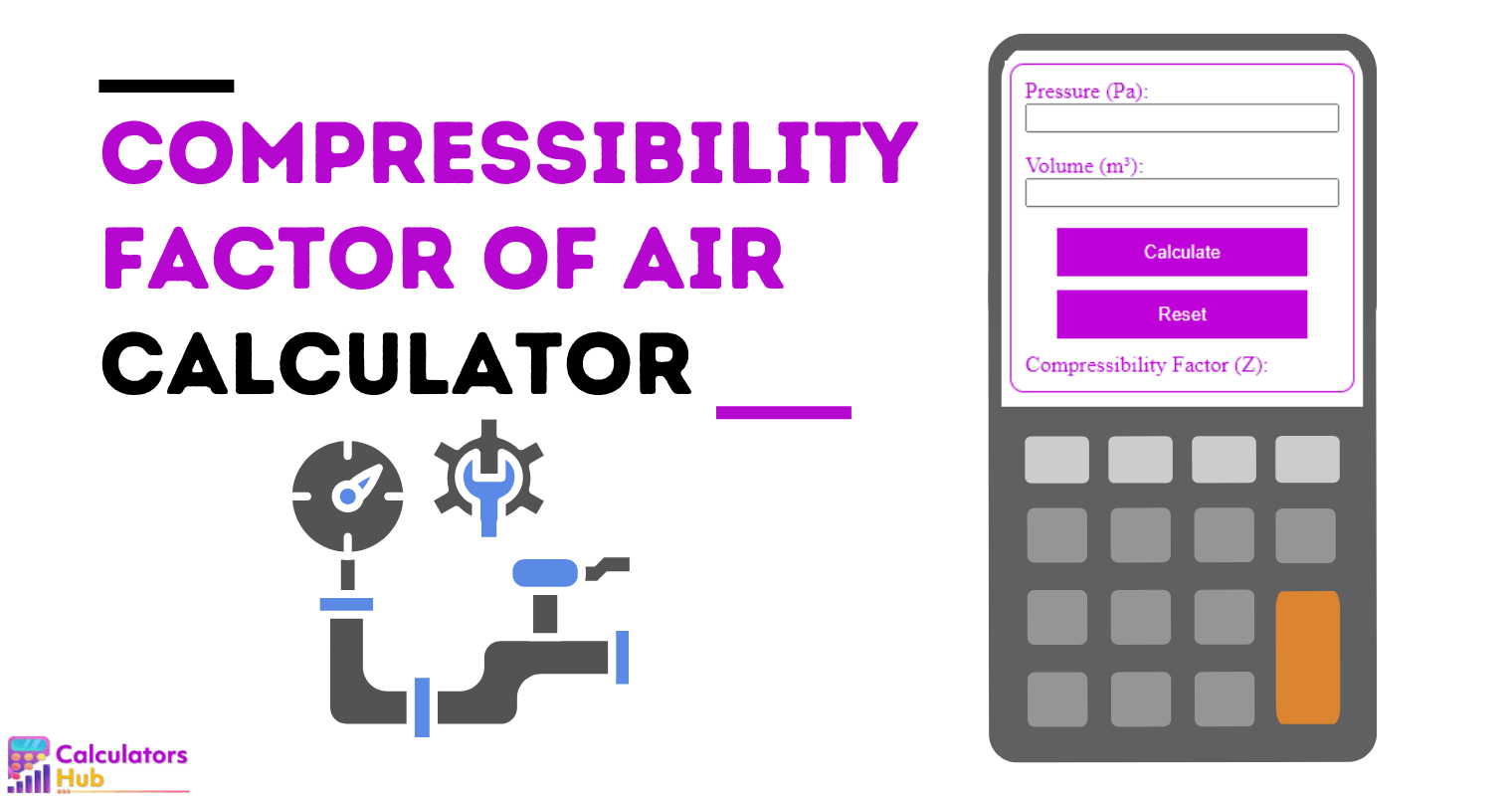 Compressibility Factor of Air Calculator