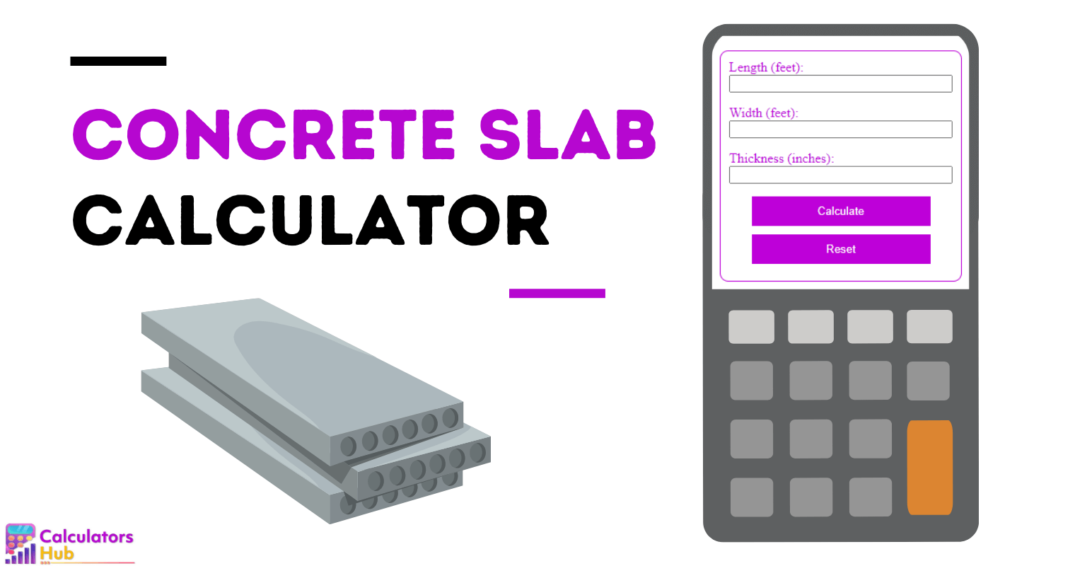 Concrete Slab Calculator