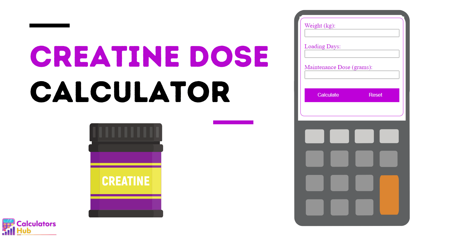 Creatine Dose Calculator