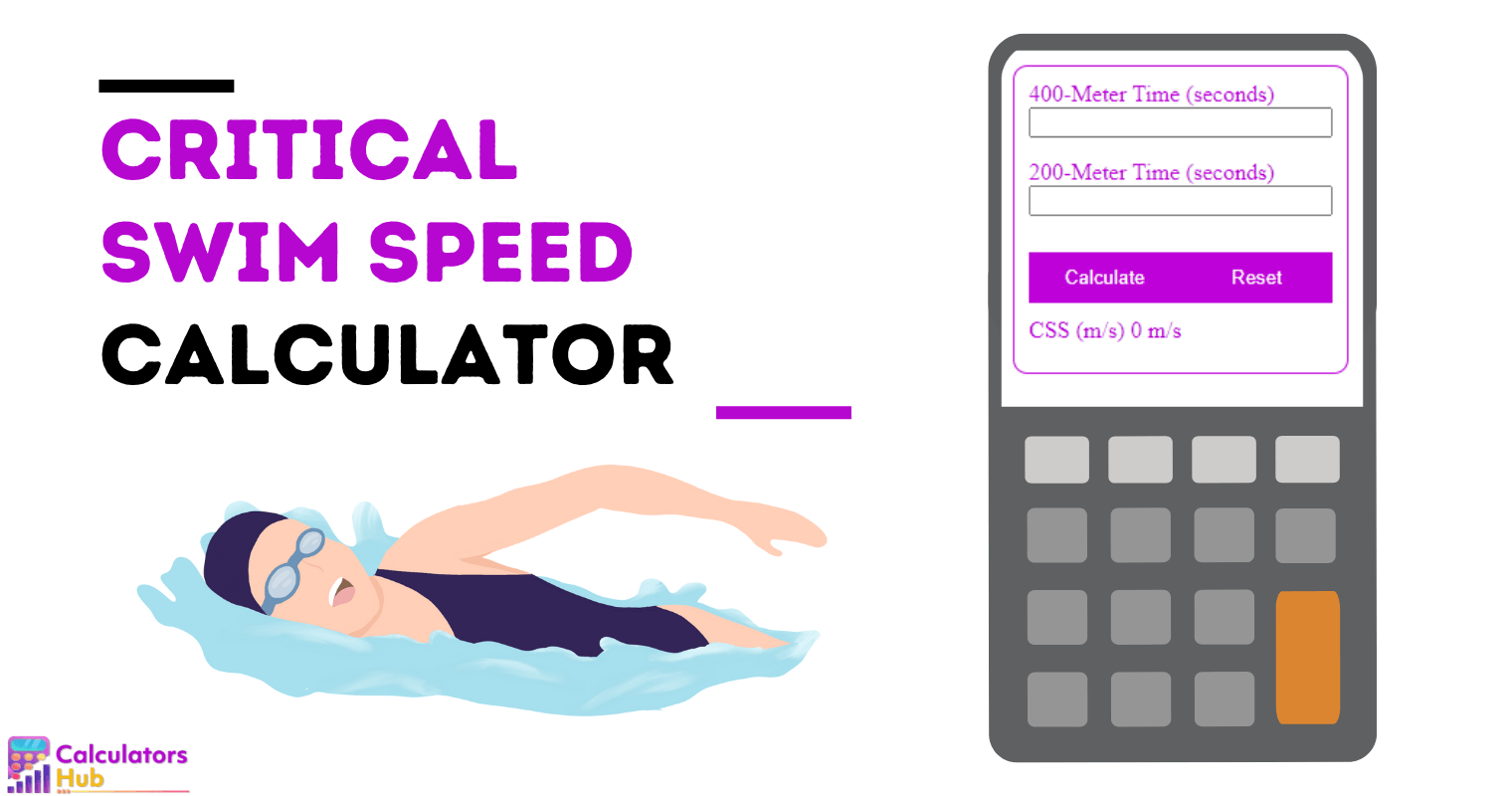 critical-swim-speed-calculator-online