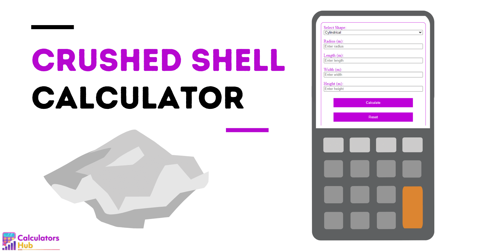 Crushed Shell Calculator